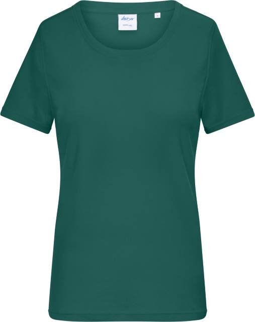 Daiber Ladies' T-Shirt 1:1 Rib – Smoky Green