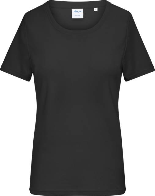 Daiber Ladies' T-Shirt 1:1 Rib – Black
