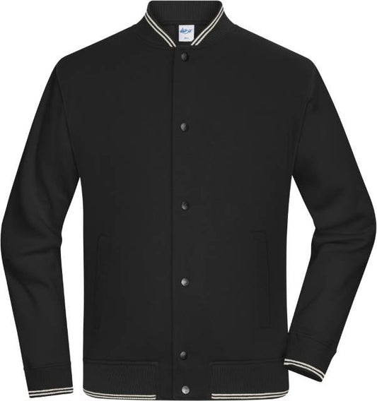 Daiber Unisex College-Jacket – Black / Black