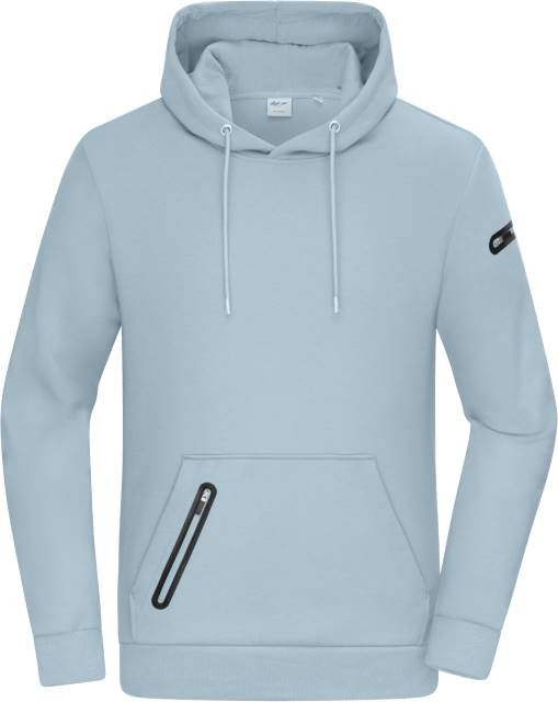 Daiber Men's Hoodie Interlock – Milky Blue