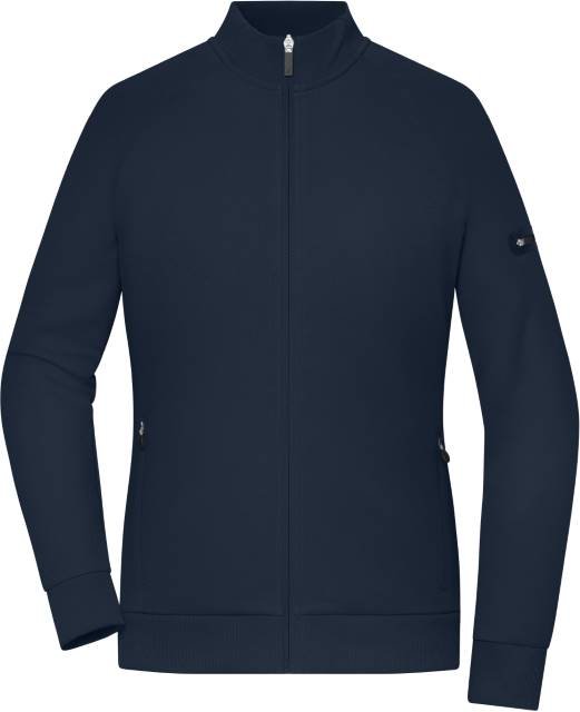 Daiber Ladies' Zip Jacket Interlock – Navy