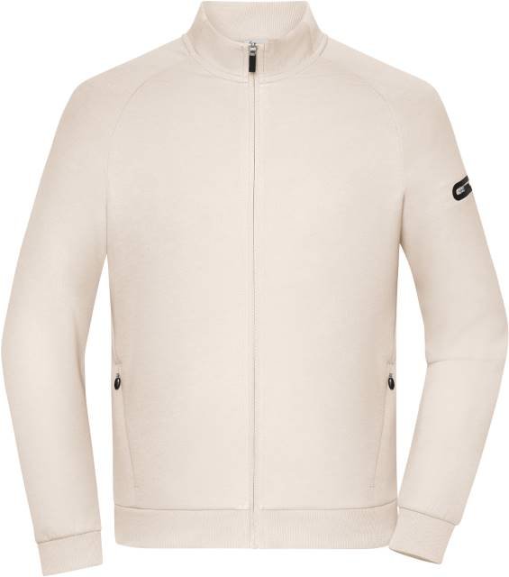 Daiber Men's Zip Jacket Interlock – Sandstone