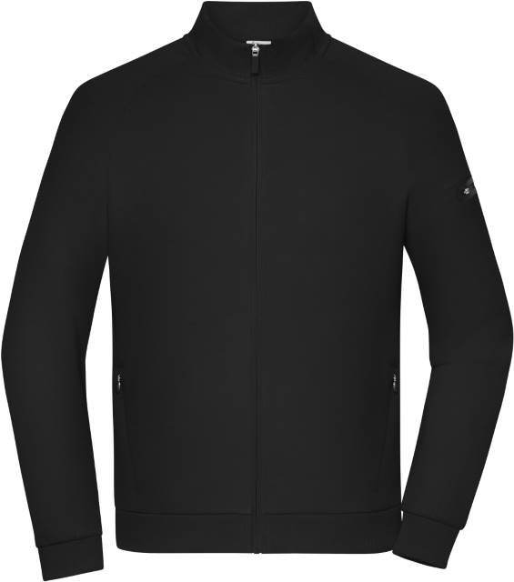 Daiber Men's Zip Jacket Interlock – Black