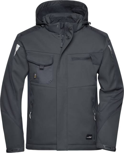 Daiber Craftsmen Softshell Jacket -STRONG- – Black / Black