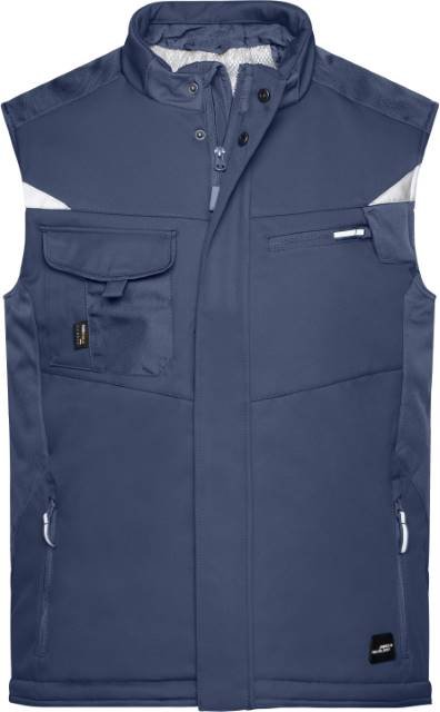 Daiber Craftsmen Softshell Vest -STRONG- – Navy / Navy