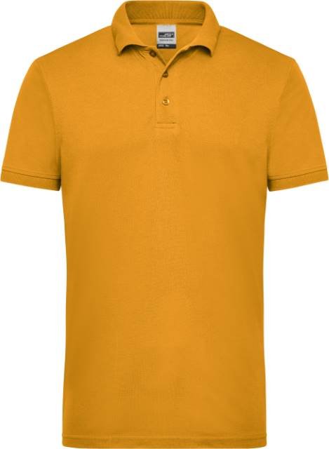 Daiber Men's Workwear Polo – Gold Yellow