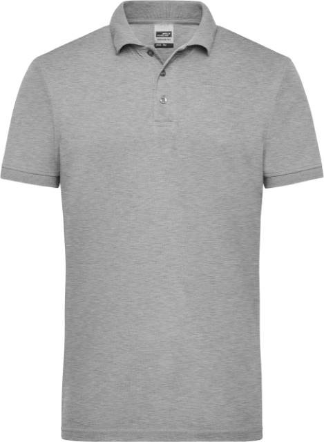 Daiber Men's Workwear Polo – Grey Heather