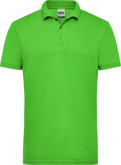 Daiber Men's Workwear Polo – Lime Green