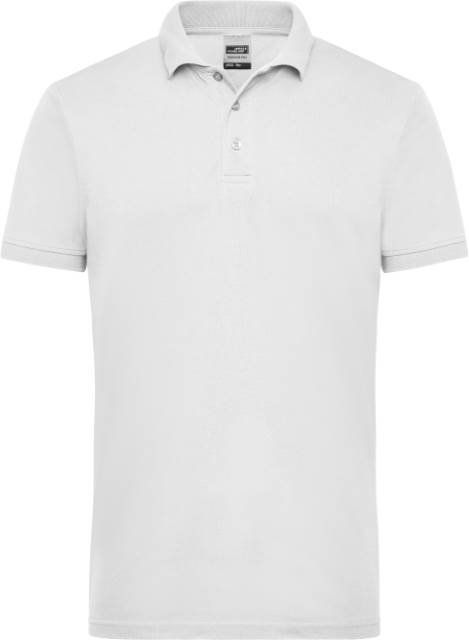 Daiber Men's Workwear Polo – White