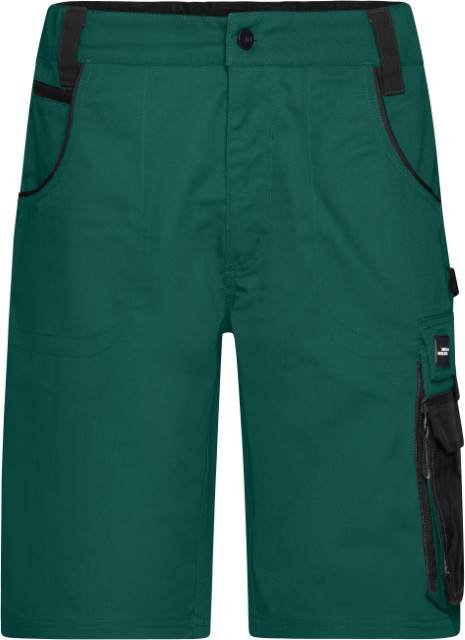 Daiber Workwear Bermudas -STRONG- – Dark Green / Black