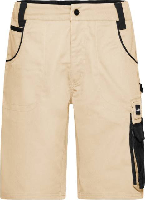 Daiber Workwear Bermudas -STRONG- – Stone / Black