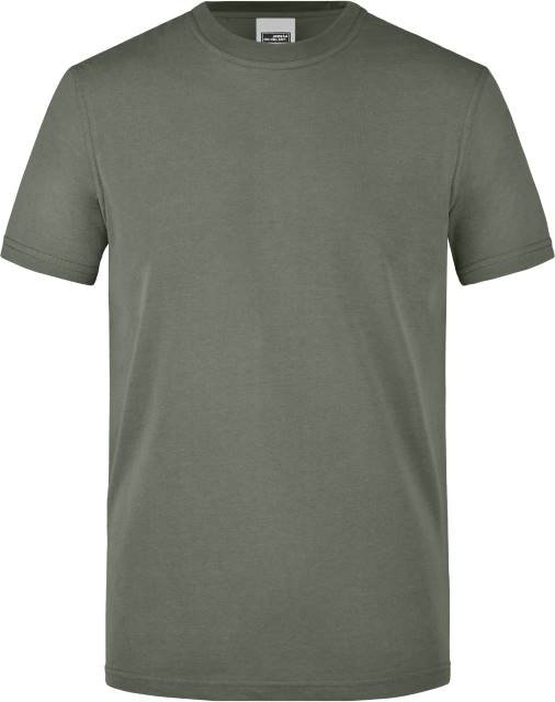 Daiber Men's Workwear T-Shirt – Dark Grey (Solid)