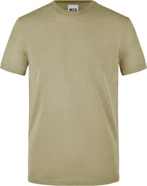 Daiber Men's Workwear T-Shirt – Stone