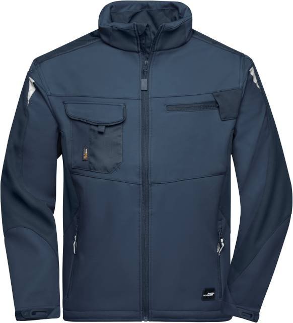 Daiber Workwear Softshell Jacket -STRONG- – Navy / Navy