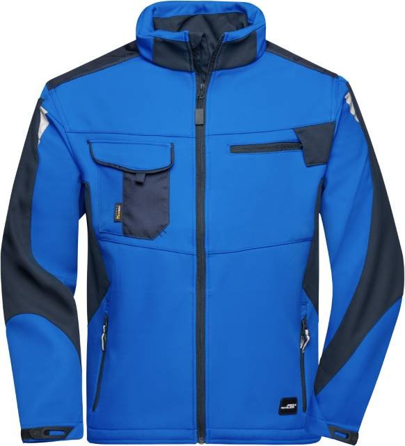 Daiber Workwear Softshell Jacket -STRONG- – Royal / Navy