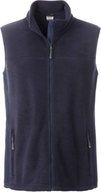 Daiber Men's Workwear Fleece Vest - STRONG - – Navy / Navy