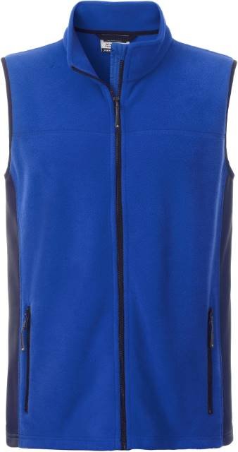 Daiber Men's Workwear Fleece Vest - STRONG - – Royal / Navy
