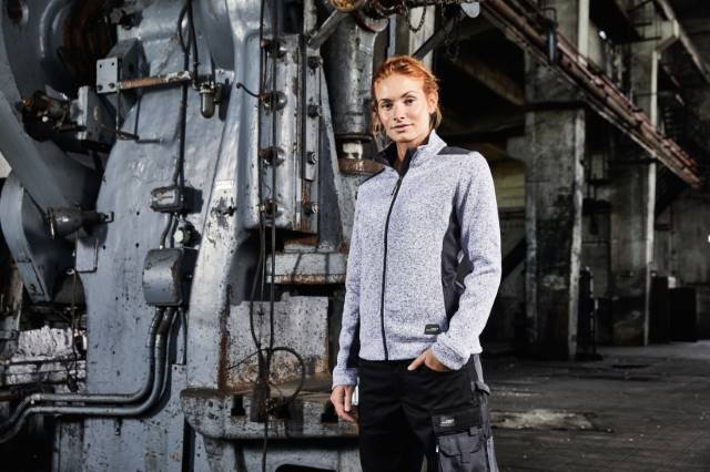 Daiber Ladies' Knitted Workwear Fleece Jacket -STRONG-