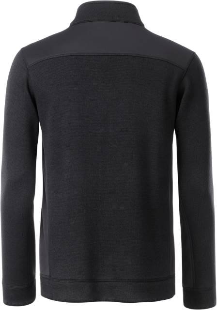 Daiber Men's Knitted Workwear Fleece Half-Zip - STRONG -