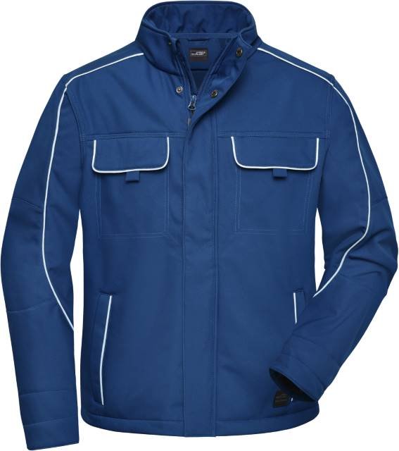 Daiber Workwear Softshell Jacket - SOLID - – Dark Royal