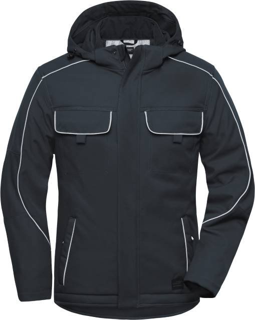 Daiber Workwear Softshell Padded Jacket - SOLID - – Carbon