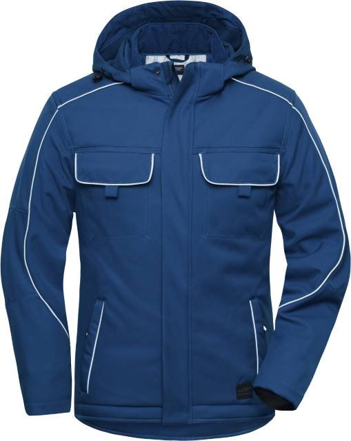 Daiber Workwear Softshell Padded Jacket - SOLID - – Dark Royal