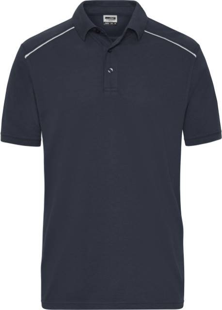Daiber Men's  Workwear Polo - SOLID - – Navy