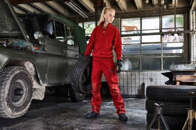 Daiber Workwear Half-Zip Sweat - SOLID -