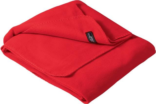 Daiber Fleece Blanket – Red
