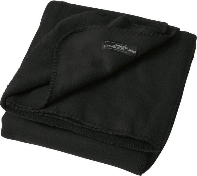 Daiber Fleece Blanket – Black