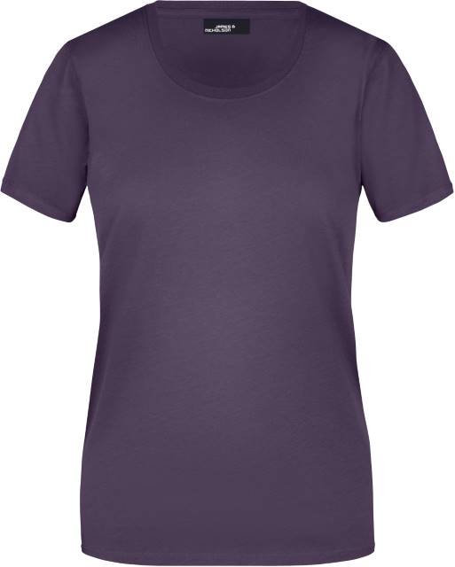 Daiber Ladies' Basic-T – Aubergine