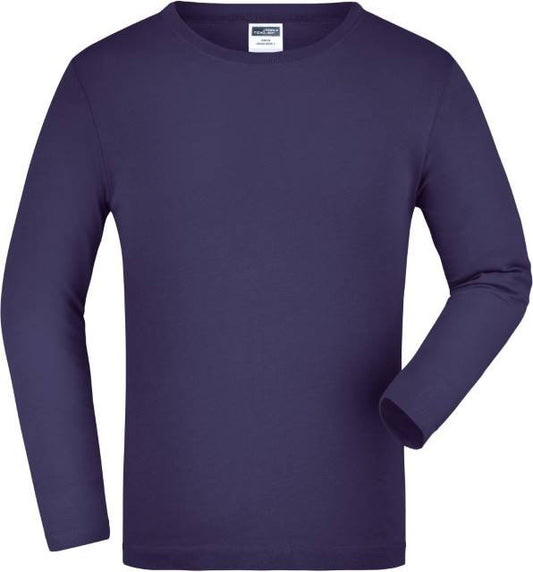 Daiber Junior Shirt Long-Sleeved Medium – Aubergine