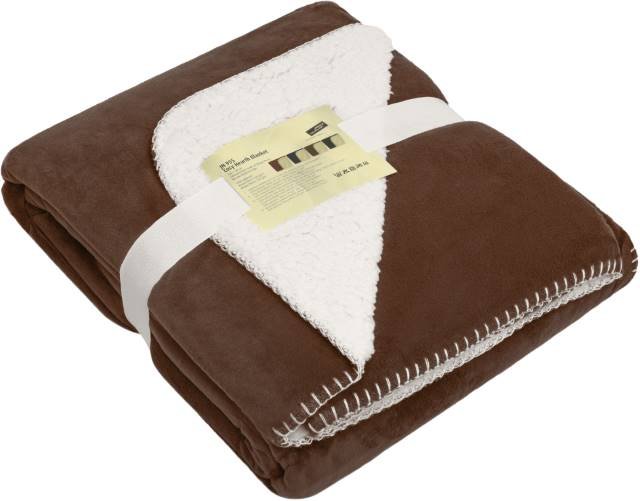 Daiber Cosy Hearth Blanket – Brown / Natural