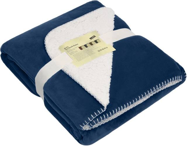 Daiber Cosy Hearth Blanket – Navy / Natural