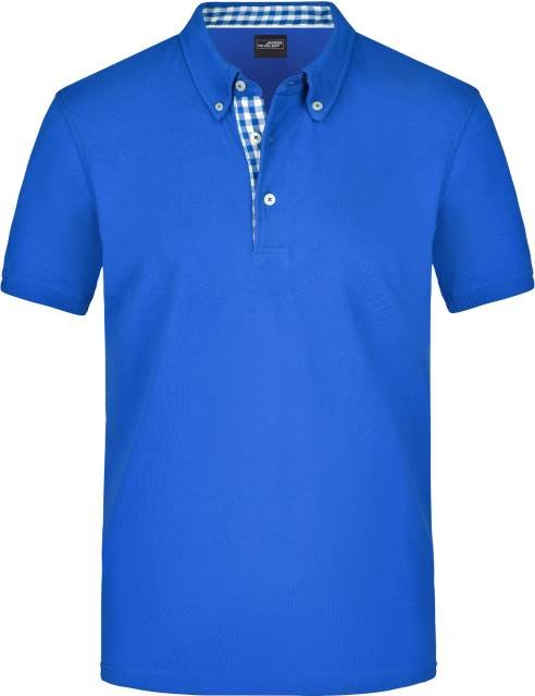 Daiber Men's Plain Polo – Royal / Royal