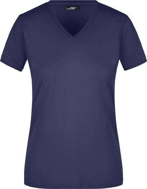 Daiber Ladies' Slim Fit V-T – Navy
