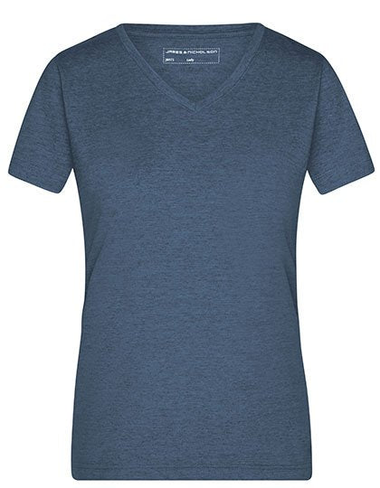Daiber Ladies' Heather T-Shirt – Blue Melange