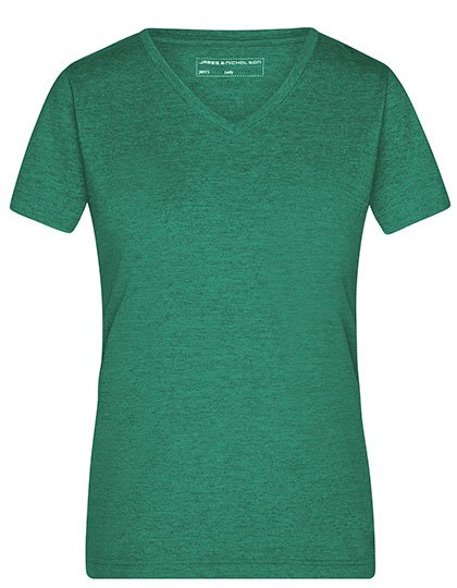 Daiber Ladies' Heather T-Shirt – Green Melange