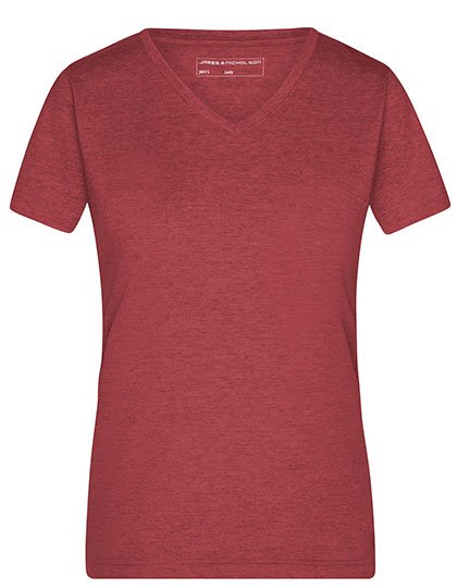 Daiber Ladies' Heather T-Shirt – Wine Melange