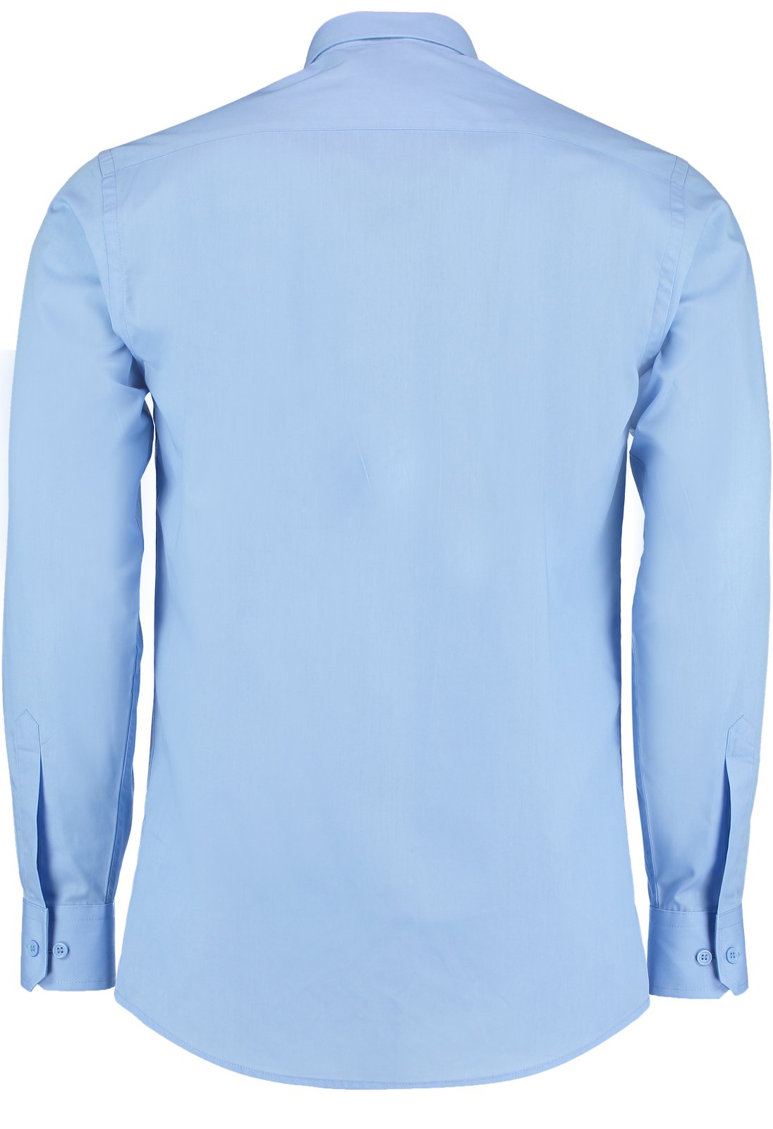 Kustom Kit Men's Tailored Fit Poplin Shirt Long Sleeve