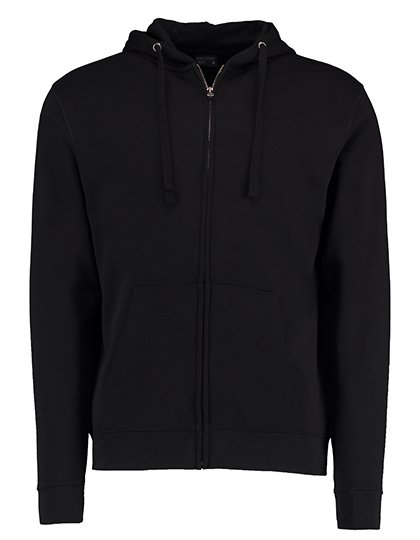 Kustom Kit Regular Fit Superwash® 60° Zipped Hoodie – Black