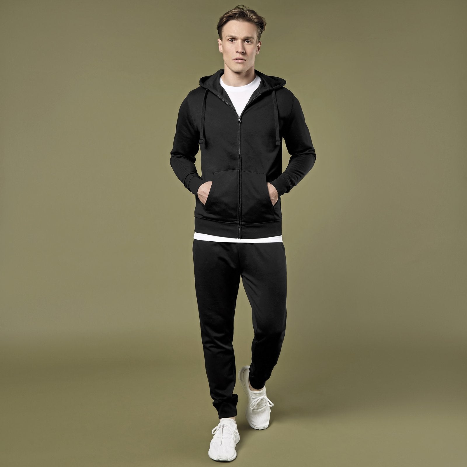 Kustom Kit Regular Fit Superwash® 60° Zipped Hoodie