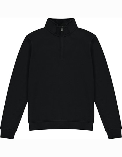 Kustom Kit Regular Fit 1/4 Zip Sweatshirt – Black