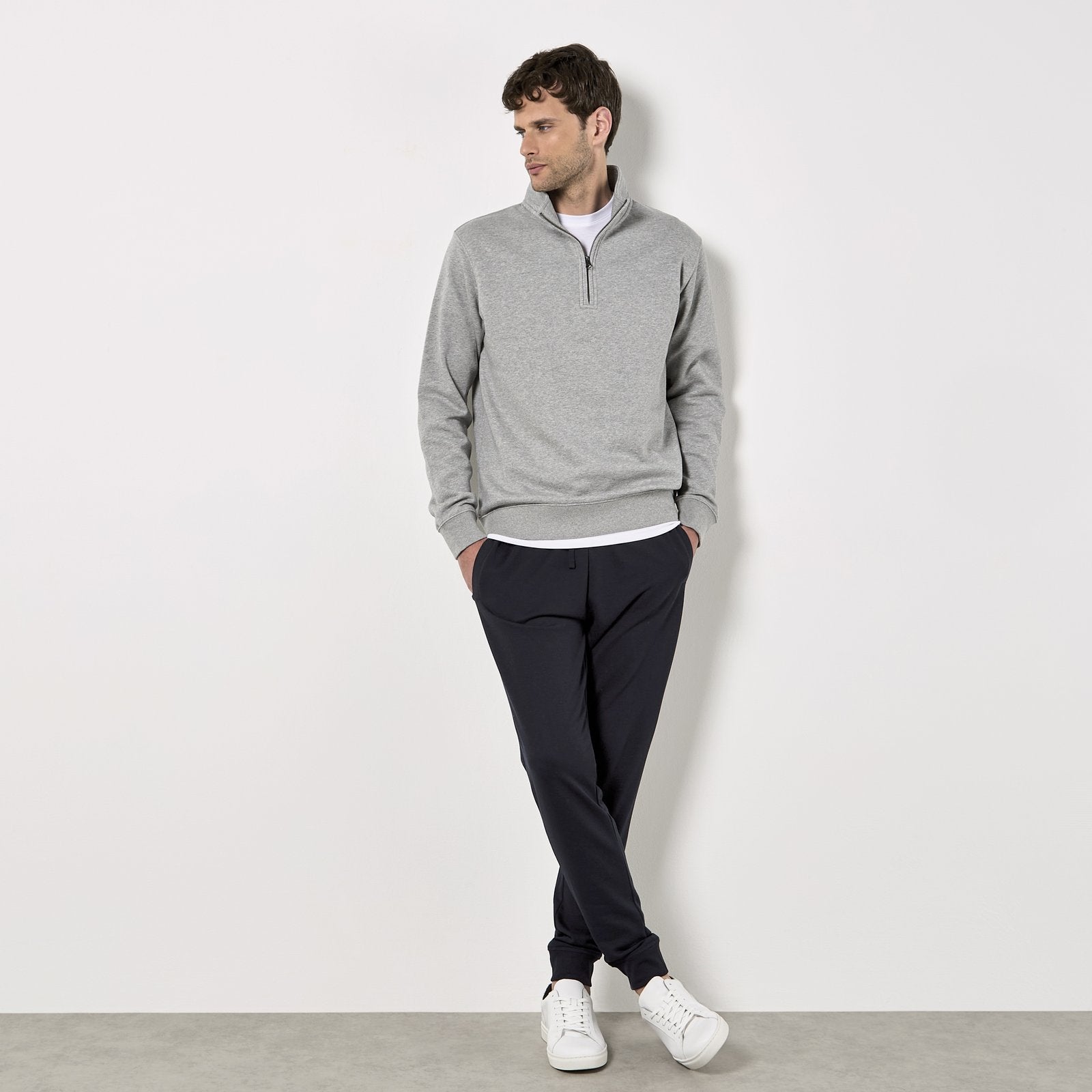Kustom Kit Regular Fit 1/4 Zip Sweatshirt