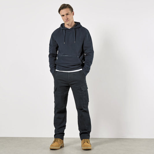 Kustom Kit Regular Fit Pique Hoodie with Zipped Pocket