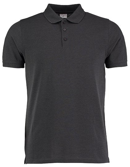 Kustom Kit Slim Fit Heavy Weight Klassic Superwash® 60°  Polo – Graphite (Solid)