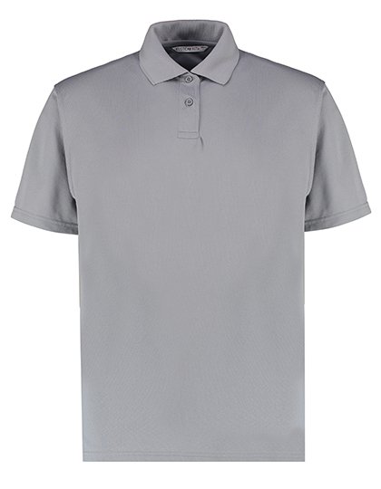 Kustom Kit Regular Fit Superwash® 60° Pique Polo with Cooltex® Plus – Heather Grey