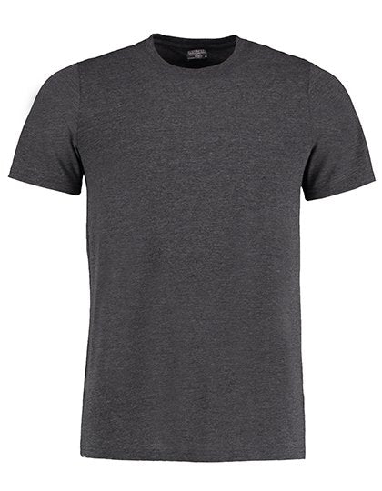 Kustom Kit Fashion Fit Superwash® 60º Tee – Dark Grey Marl