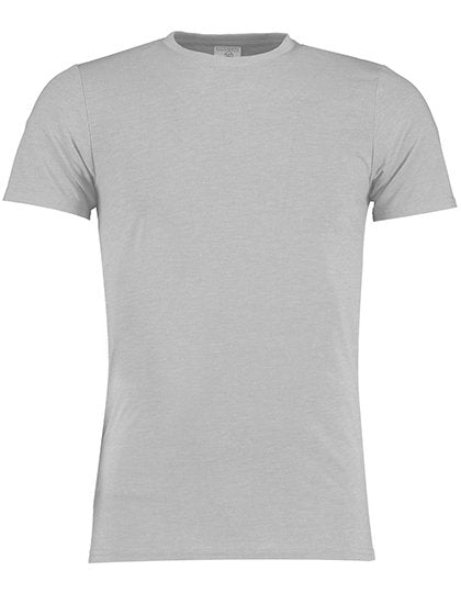Kustom Kit Fashion Fit Superwash® 60º Tee – Light Grey Marl