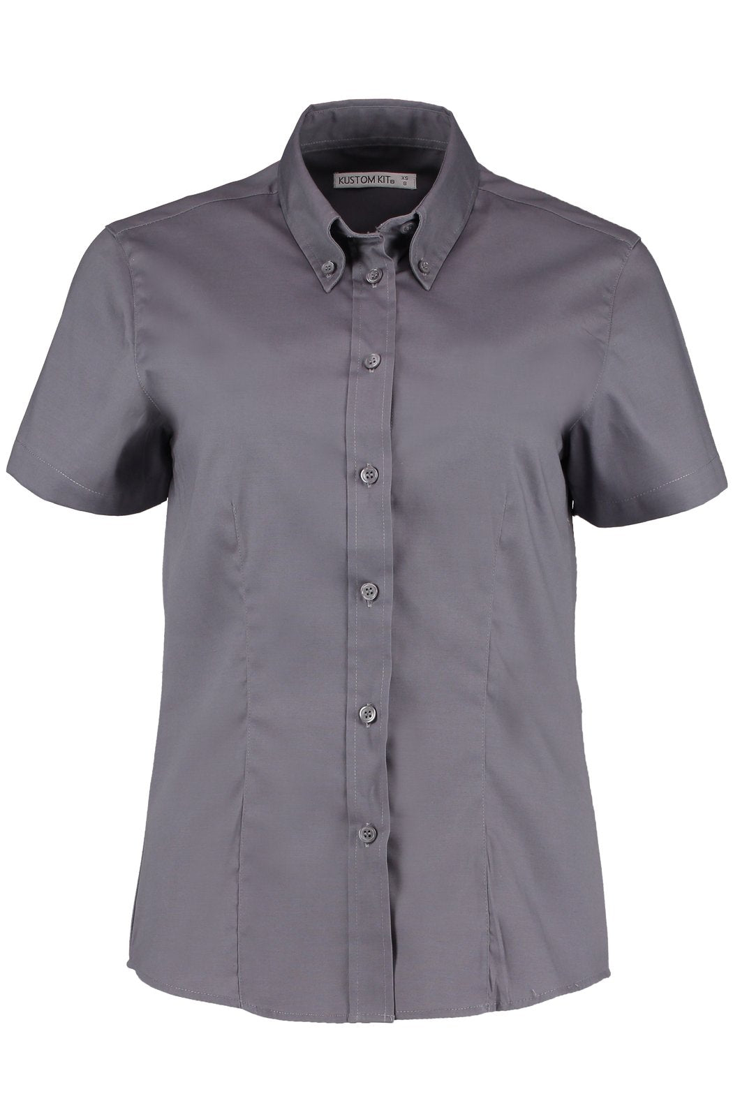 Kustom Kit Women's Tailored Fit Corporate Oxford Shirt Short Sleeve